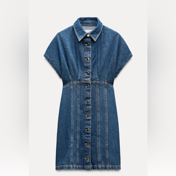 🚨SALE ZARA NWT COLLECTION DENIN MINI DRESS SIZE XS
🚨FIRM PRICE - Picture 4 of 4
